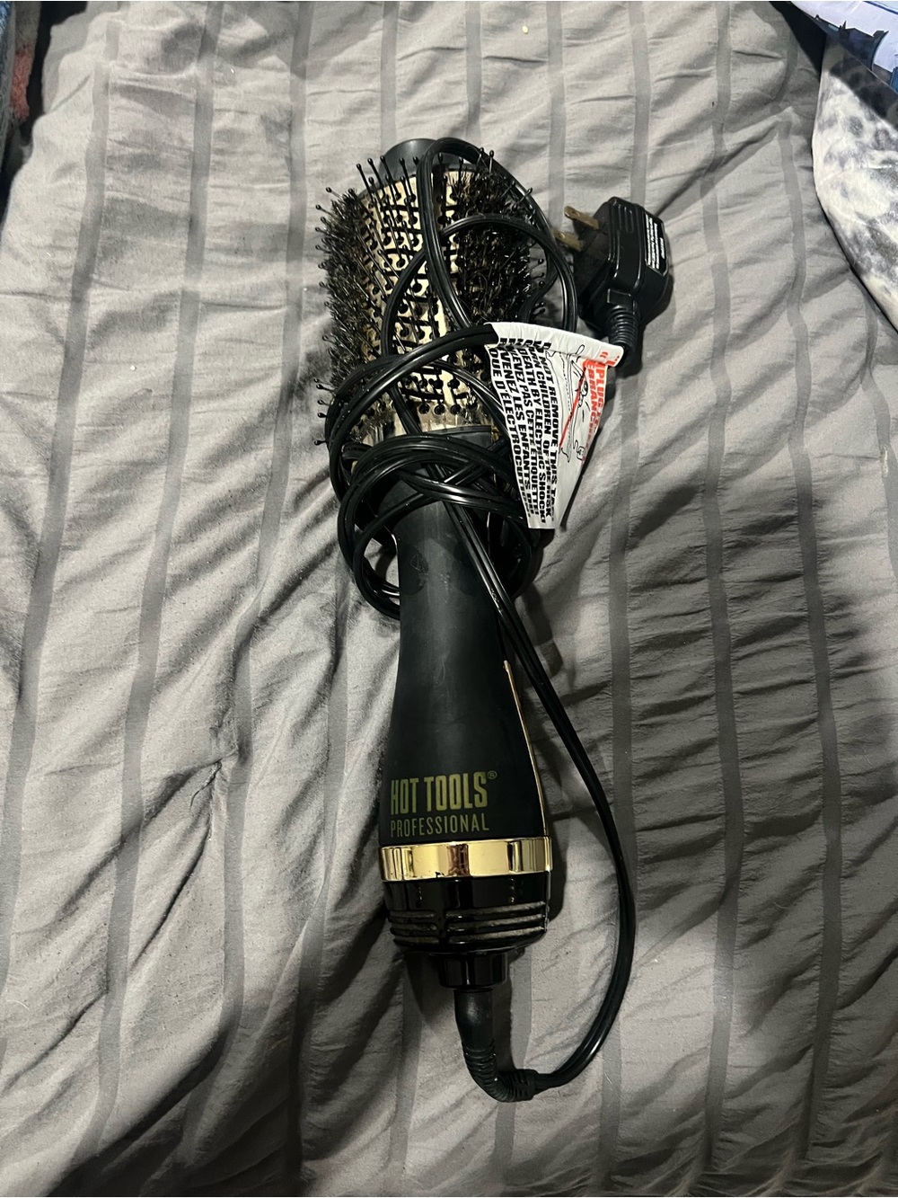 Hot Tools Professional Black and Gold Hot Air Brush